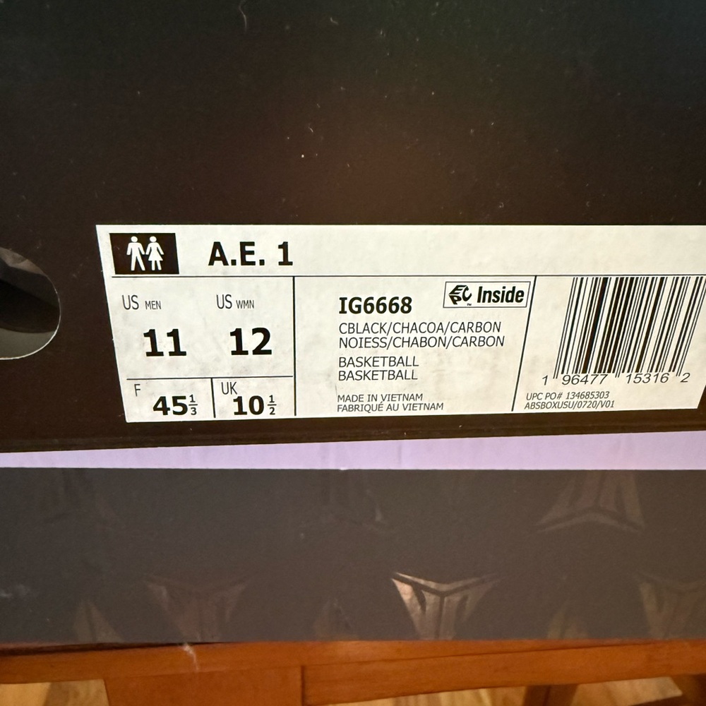 Anthony Edwards A.E. 1 Basketball Shoes - Picture 4 of 4